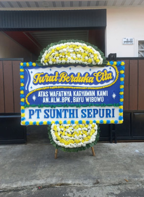 Papan Bunga Duka di Nibong